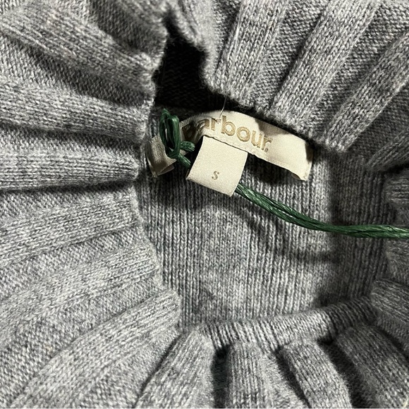 Barbour Sophia knitted Dress grey small - Picture 13 of 15